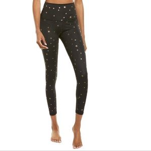 CHRLDER Gold star leggings XS BNWT